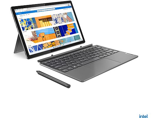 LENOVO IdeaPad Duet 5i, Convertible, mit 12,4 Zoll Display Touchscreen, Intel® Core™ i5 i5-1235U Prozessor, 8 GB RAM, 256 GB SSD, Intel® Iris® Xe, LENOVO IdeaPad Duet 5i, Convertible, mit 12,4 Zoll Display Touchscreen, Intel® Core™ i5 i5-1235U Prozessor, 8 GB RAM, 256 GB SSD, Intel® Iris® Xe,